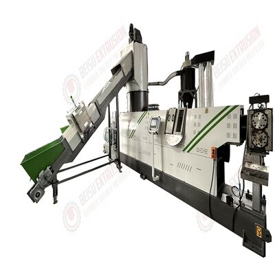 500Kg/H Capacity Plastic PE Film water ring Granulation Production Line With Pelletizer