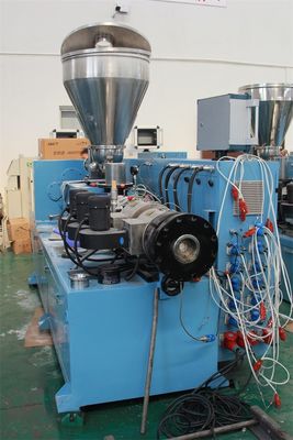 Stable Operation Plastic Recycling Extruder Machine For Solid PVC Pellet
