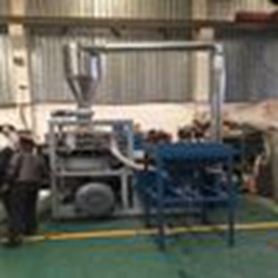 75KW Motor Power Plastic Pulverizer Machine BS-PVC-600 Miller Model CE Compliant