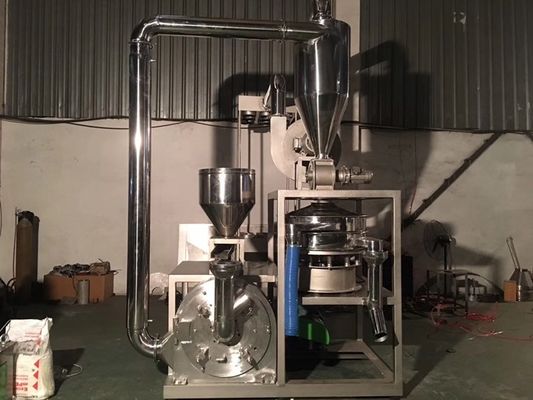 75KW Motor Power Plastic Pulverizer Machine BS-PVC-600 Miller Model CE Compliant