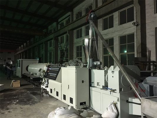 315 - 630mm PVC Drainge Pipe Extrusion Line With SJ92 Twin Screw Extruder