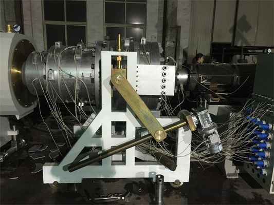 315 - 630mm PVC Drainge Pipe Extrusion Line With SJ92 Twin Screw Extruder