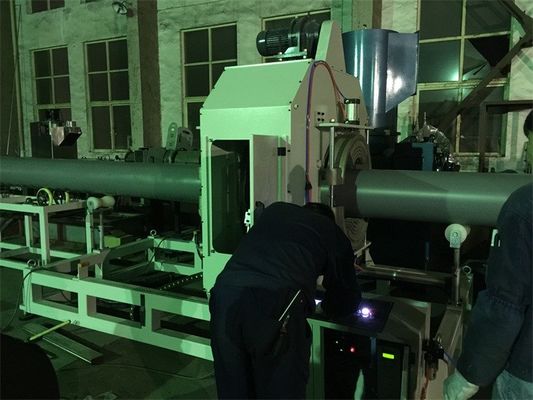 315 - 630mm PVC Drainge Pipe Extrusion Line With SJ92 Twin Screw Extruder