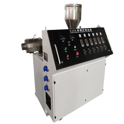 Laboratory Plastic Straw 20kg/H Single Screw Extruder Machine