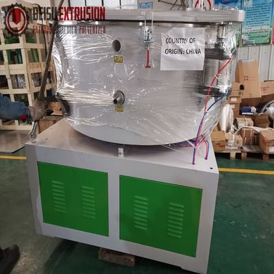 SS304 Caco3 PVC Powder Plastic Material Mixer Machine  Double Sealed Lid