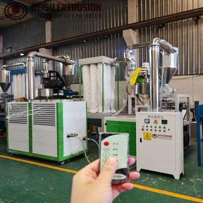 LDPE LLDPE HDPE PE 45KW Industrial Pulverizer Machine